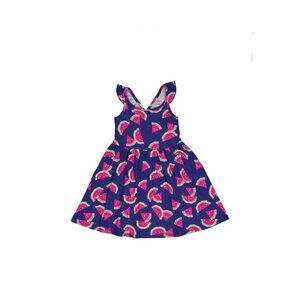 Girls Watermelon Keyhole Back Wonder Nation Dress Size XXL (18)